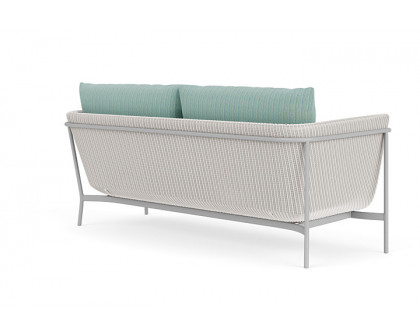 Lloyd Flanders™ Solstice Sofa  - White, Metallic Silver