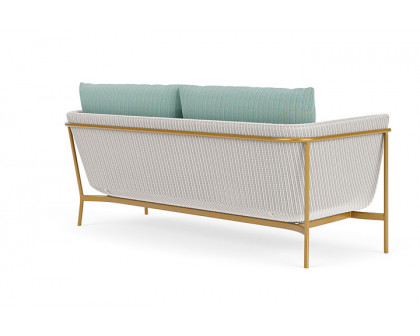 Lloyd Flanders™ Solstice Sofa  - White, Metallic Gold