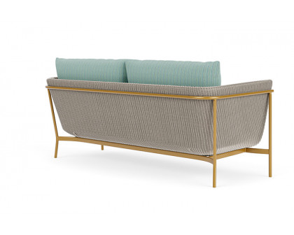 Lloyd Flanders™ Solstice Sofa  - Linen, Metallic Gold