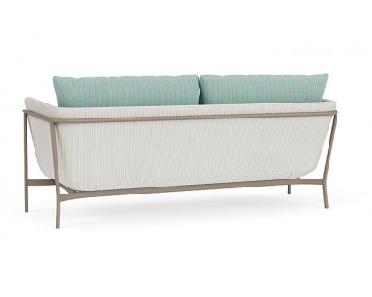 Lloyd Flanders™ Solstice Sofa  - Matte White, French Beige