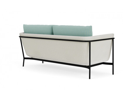 Lloyd Flanders™ Solstice Sofa  - Matte White, Ebony