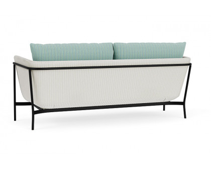 Lloyd Flanders™ Solstice Sofa  - Matte White, Ebony