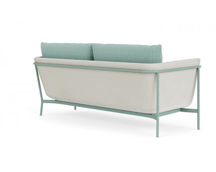 Lloyd Flanders™ Solstice Sofa  - Matte White, Sea Glass