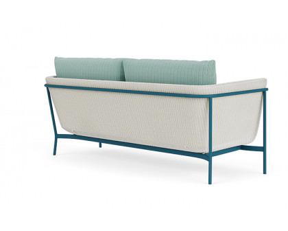 Lloyd Flanders™ Solstice Sofa  - Matte White, Peacock