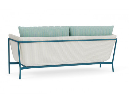 Lloyd Flanders™ Solstice Sofa  - Matte White, Peacock