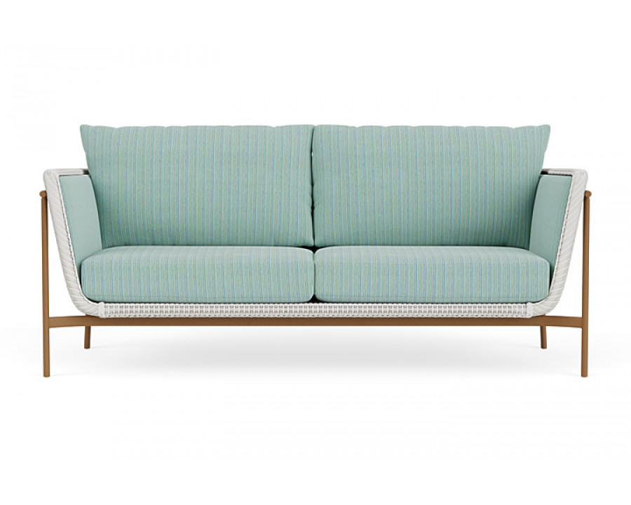 Lloyd Flanders™ Solstice Sofa  - Matte White, Hickory