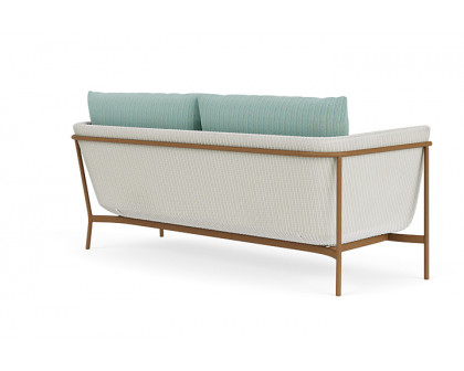 Lloyd Flanders™ Solstice Sofa  - Matte White, Hickory