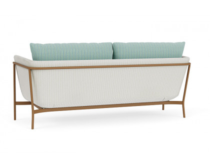 Lloyd Flanders™ Solstice Sofa  - Matte White, Hickory