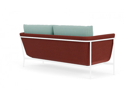 Lloyd Flanders™ Solstice Sofa  - Terracotta, White