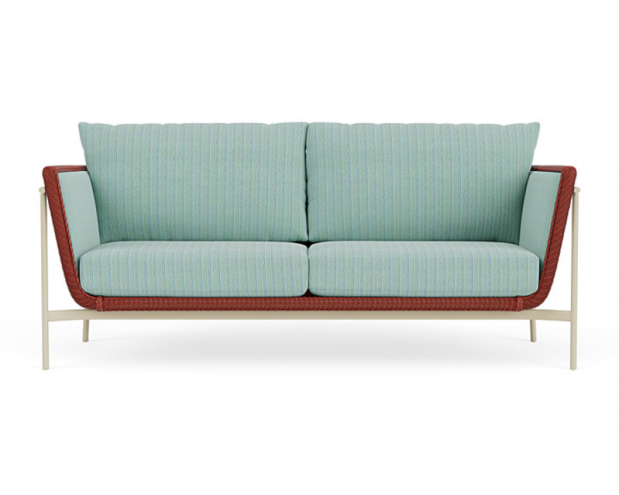 Lloyd Flanders™ Solstice Sofa  - Terracotta, Linen