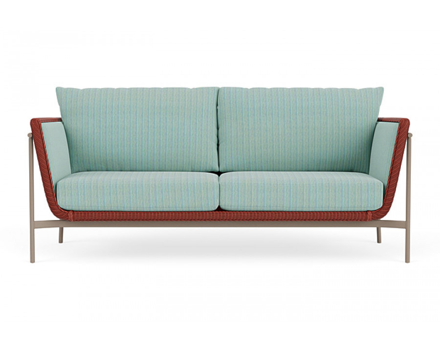 Lloyd Flanders™ Solstice Sofa  - Terracotta, French Beige