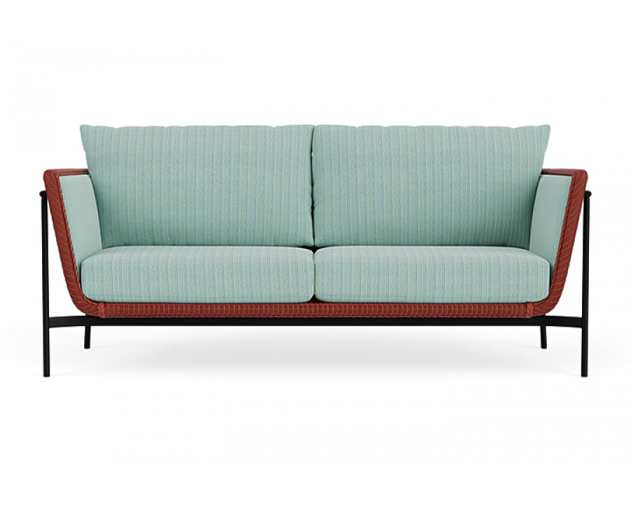 Lloyd Flanders™ Solstice Sofa  - Terracotta, Ebony