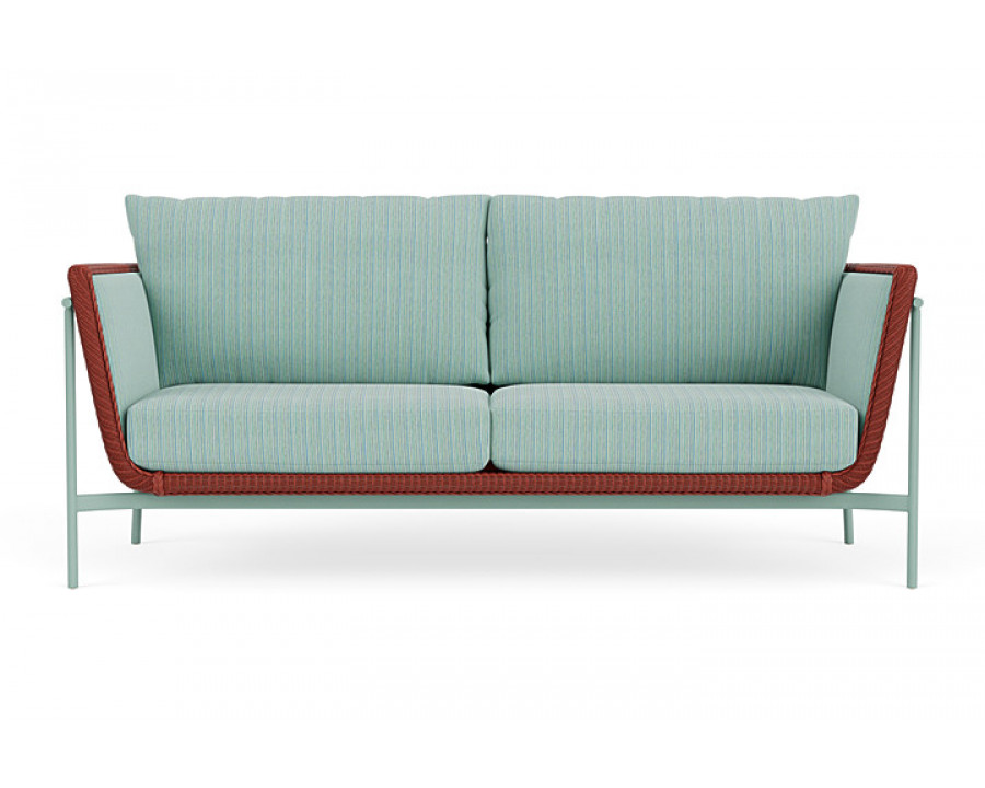 Lloyd Flanders™ Solstice Sofa  - Terracotta, Sea Glass