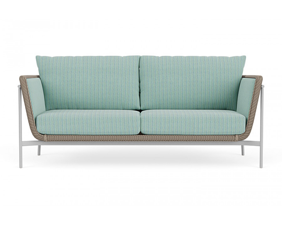 Lloyd Flanders™ Solstice Sofa  - French Beige, Metallic Silver