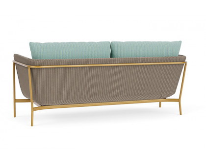 Lloyd Flanders™ Solstice Sofa  - French Beige, Metallic Gold