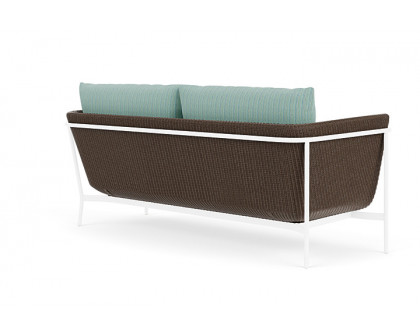 Lloyd Flanders™ Solstice Sofa  - Bark, White