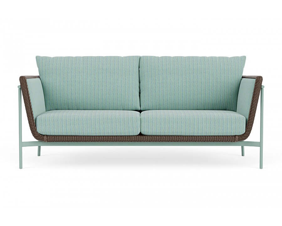 Lloyd Flanders™ Solstice Sofa  - Bark, Sea Glass