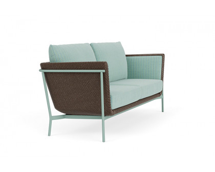 Lloyd Flanders™ Solstice Sofa  - Bark, Sea Glass