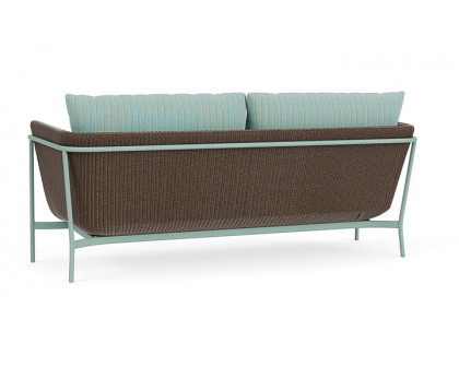 Lloyd Flanders™ Solstice Sofa  - Bark, Sea Glass