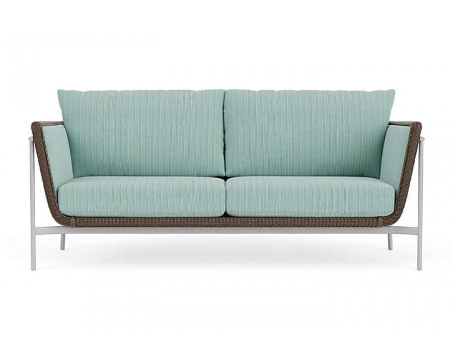 Lloyd Flanders™ Solstice Sofa  - Bark, Metallic Silver