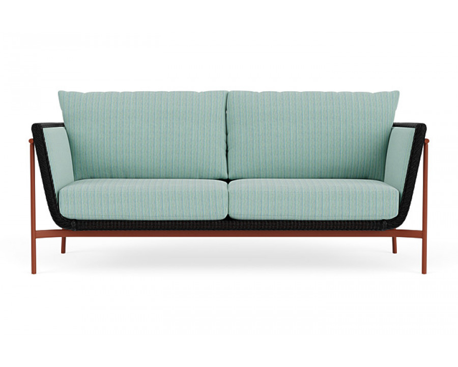 Lloyd Flanders™ Solstice Sofa  - Ebony, Terracotta