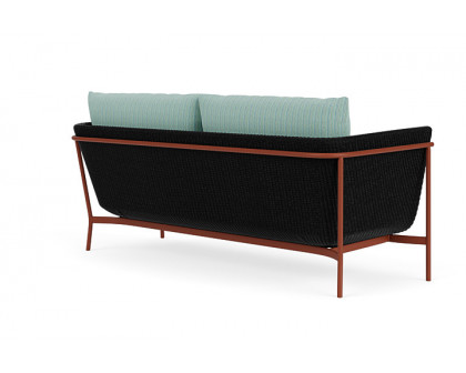 Lloyd Flanders™ Solstice Sofa  - Ebony, Terracotta