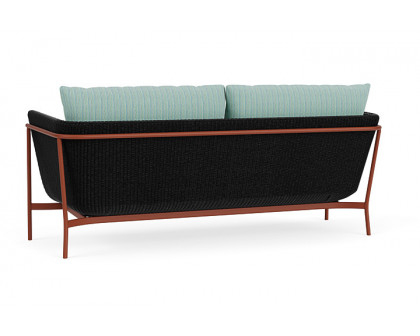 Lloyd Flanders™ Solstice Sofa  - Ebony, Terracotta