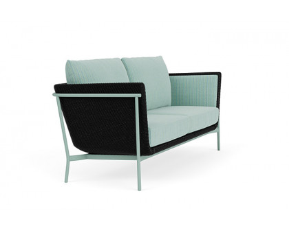 Lloyd Flanders™ Solstice Sofa  - Ebony, Sea Glass