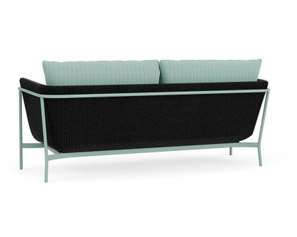 Lloyd Flanders™ Solstice Sofa  - Ebony, Sea Glass