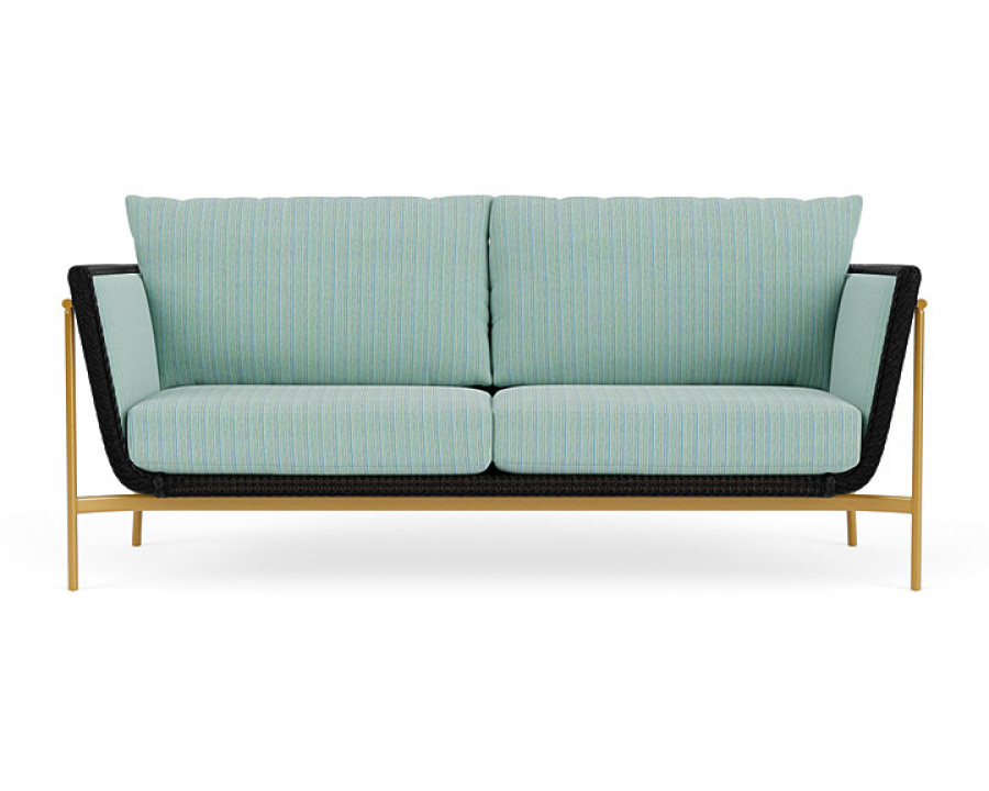 Lloyd Flanders™ Solstice Sofa  - Ebony, Metallic Gold