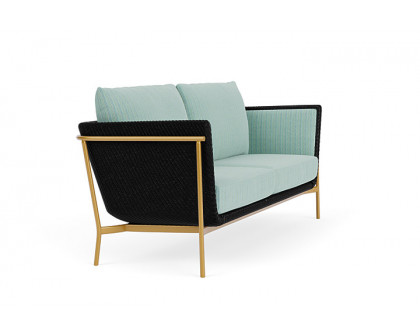 Lloyd Flanders™ Solstice Sofa  - Ebony, Metallic Gold