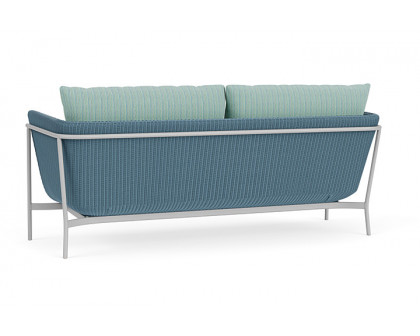 Lloyd Flanders™ Solstice Sofa  - Stillwater, Metallic Silver