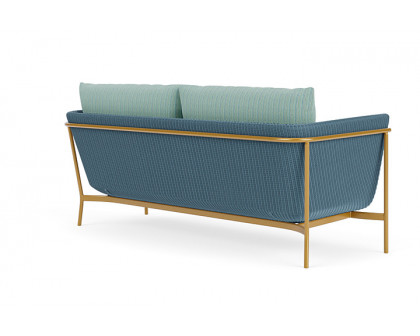 Lloyd Flanders™ Solstice Sofa  - Stillwater, Metallic Gold