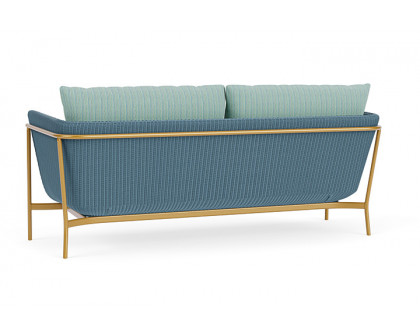 Lloyd Flanders™ Solstice Sofa  - Stillwater, Metallic Gold