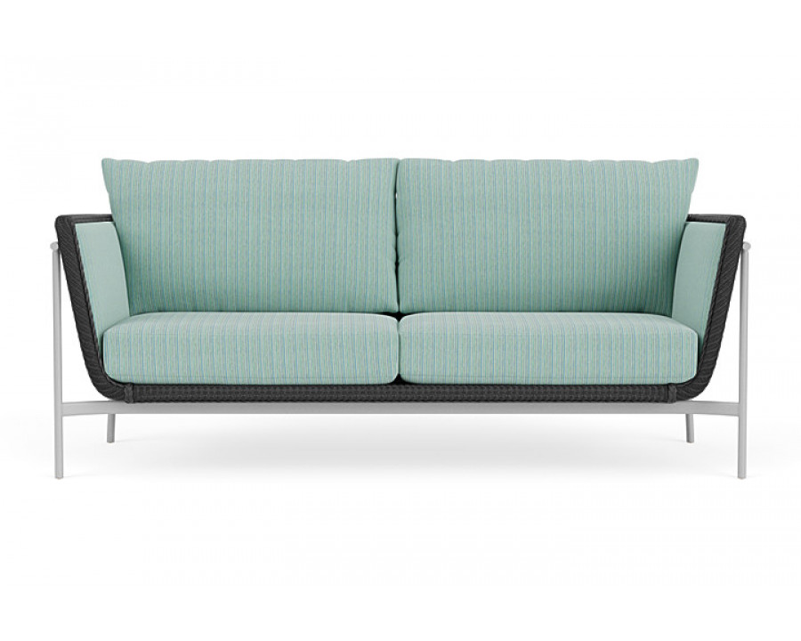 Lloyd Flanders™ Solstice Sofa  - Charcoal, Metallic Silver