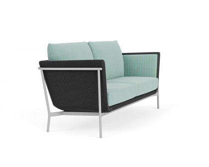 Lloyd Flanders™ Solstice Sofa  - Charcoal, Metallic Silver