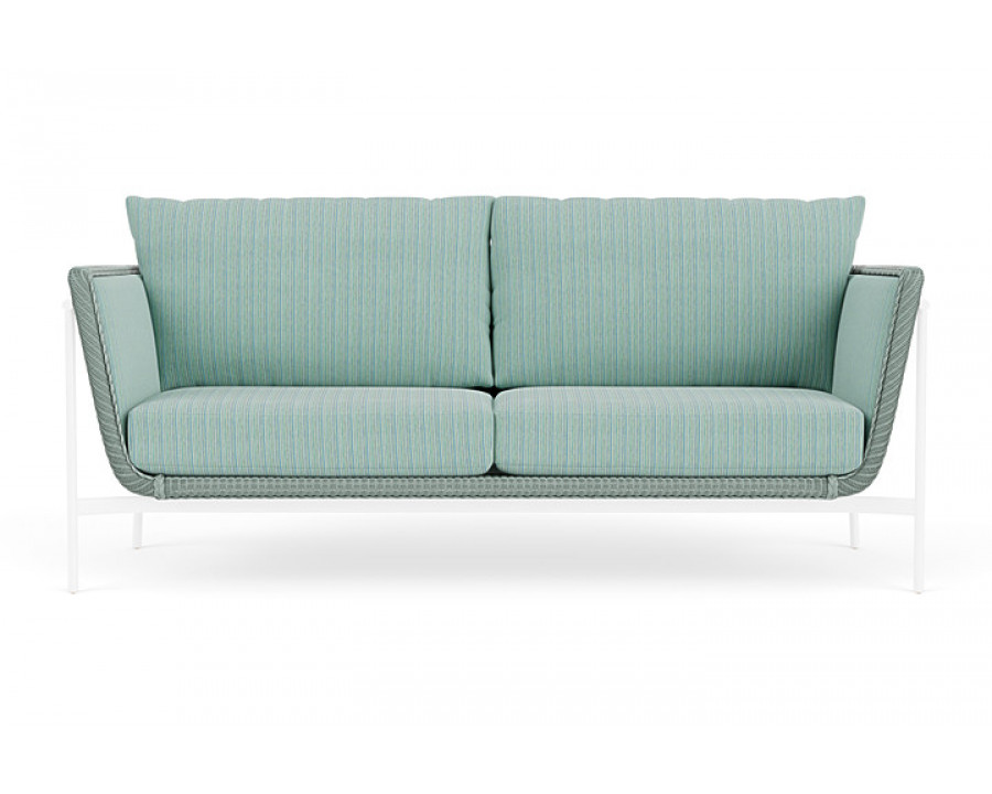 Lloyd Flanders™ Solstice Sofa  - Sea Glass, White