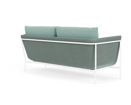 Lloyd Flanders™ Solstice Sofa  - Sea Glass, White