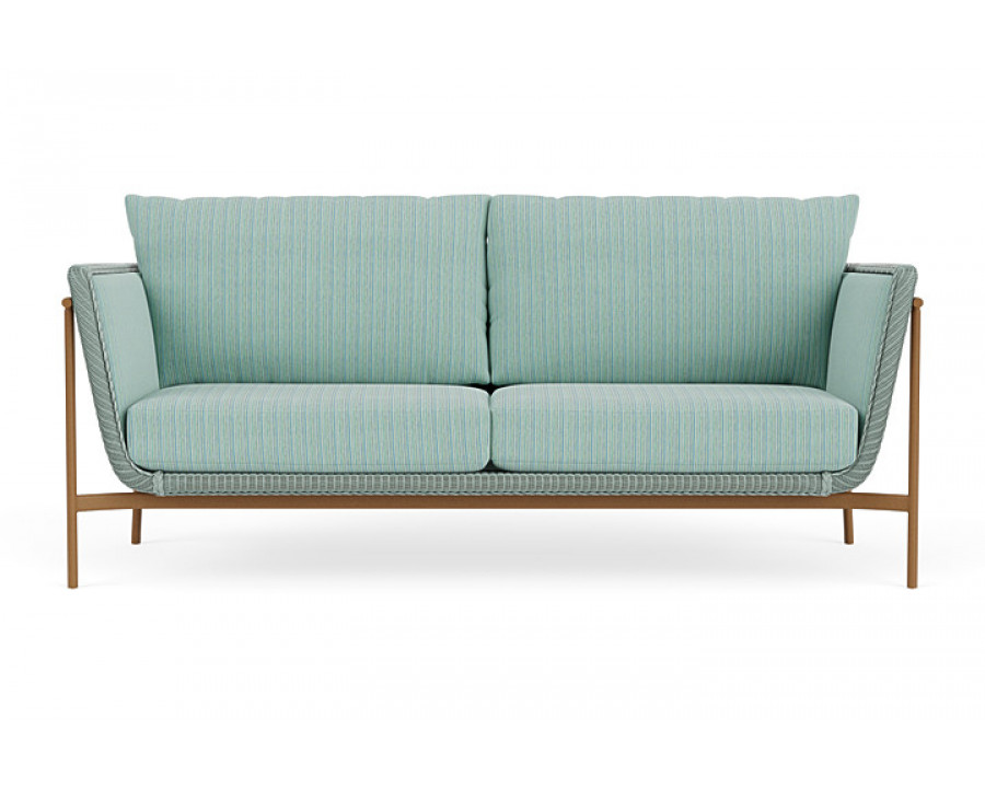 Lloyd Flanders™ Solstice Sofa  - Sea Glass, Hickory