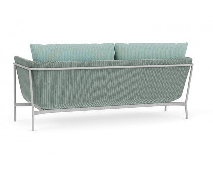 Lloyd Flanders™ Solstice Sofa  - Sea Glass, Metallic Silver