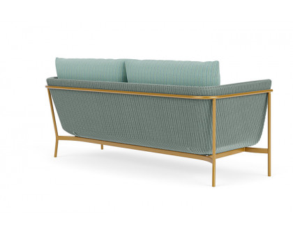 Lloyd Flanders™ Solstice Sofa  - Sea Glass, Metallic Gold