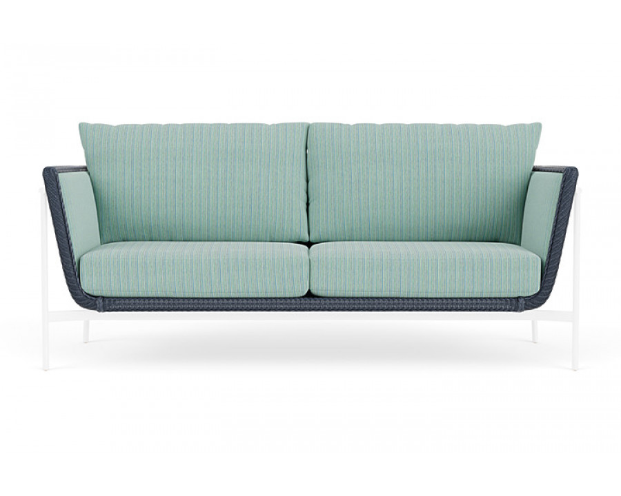 Lloyd Flanders™ Solstice Sofa  - Denim Blue, White