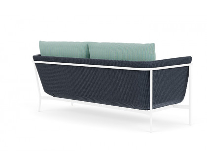 Lloyd Flanders™ Solstice Sofa  - Denim Blue, White