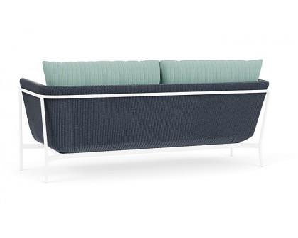 Lloyd Flanders™ Solstice Sofa  - Denim Blue, White