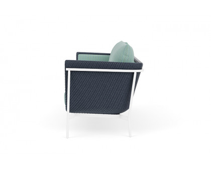 Lloyd Flanders™ Solstice Sofa  - Denim Blue, Matte White