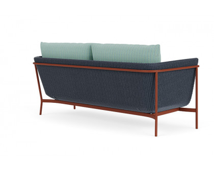 Lloyd Flanders™ Solstice Sofa  - Denim Blue, Terracotta