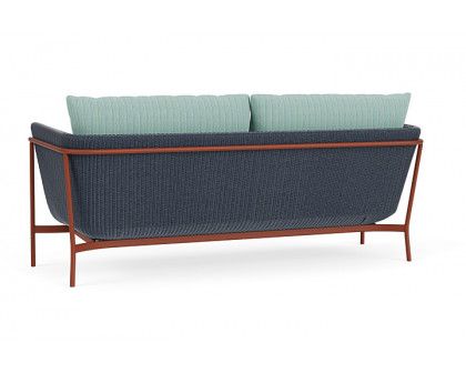 Lloyd Flanders™ Solstice Sofa  - Denim Blue, Terracotta