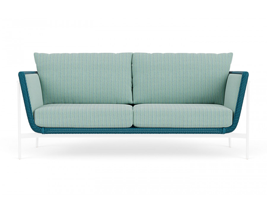 Lloyd Flanders™ Solstice Sofa  - Peacock, White