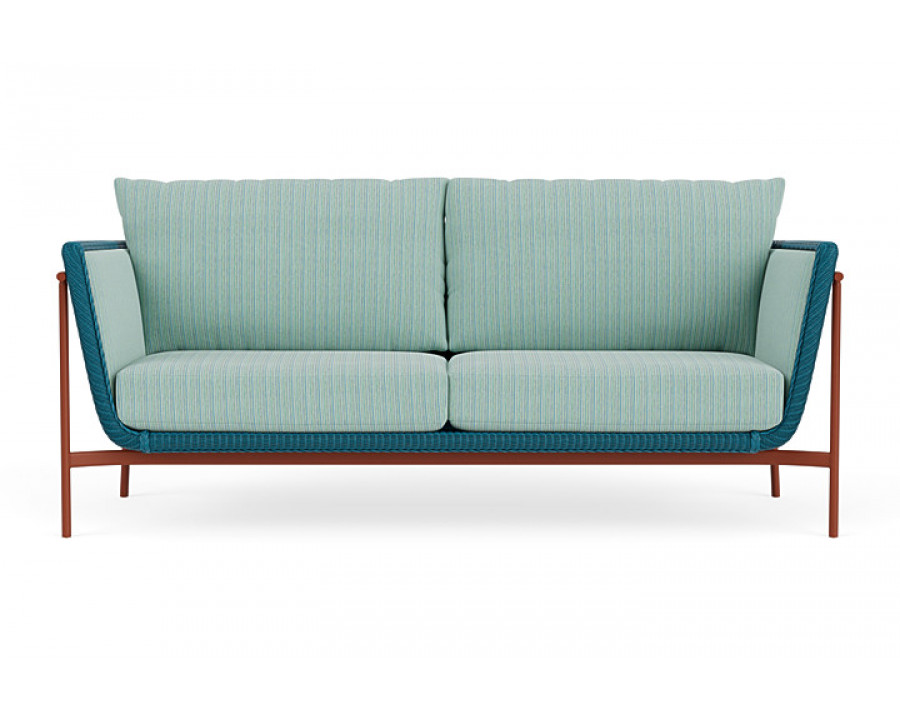 Lloyd Flanders™ Solstice Sofa  - Peacock, Terracotta