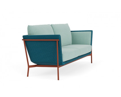 Lloyd Flanders™ Solstice Sofa  - Peacock, Terracotta